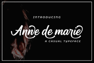 Anne De Marie: A Script Font for Modern Web Design