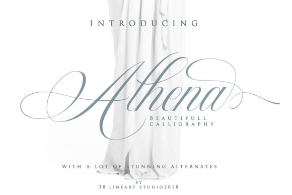 Athena: The Script Font That Elevates Your Brand Identity