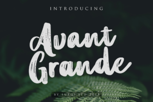 Avant Grande: The Handmade Typeface for Scroll-Stopping Marketing