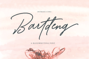 Bartdeng: A Handwritten Font for Elegant Editorial Design