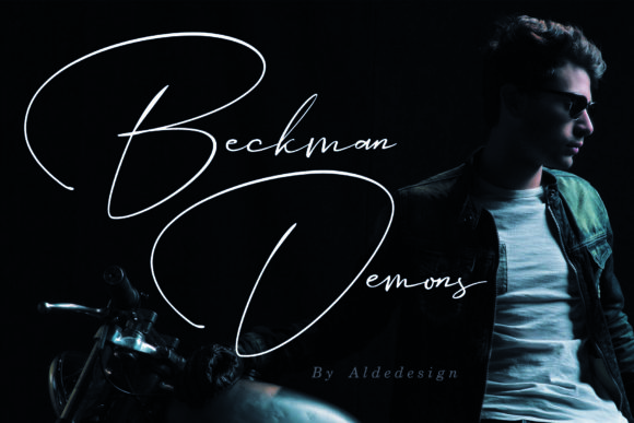 Beckman Demons: A Modern Script Font for Campaigns