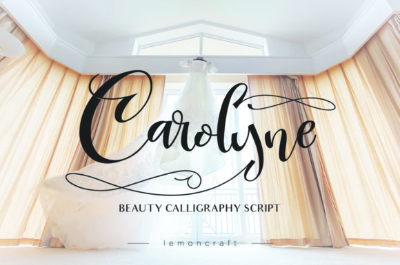 Carolyne: A Handwritten Typeface for Editorial Elegance