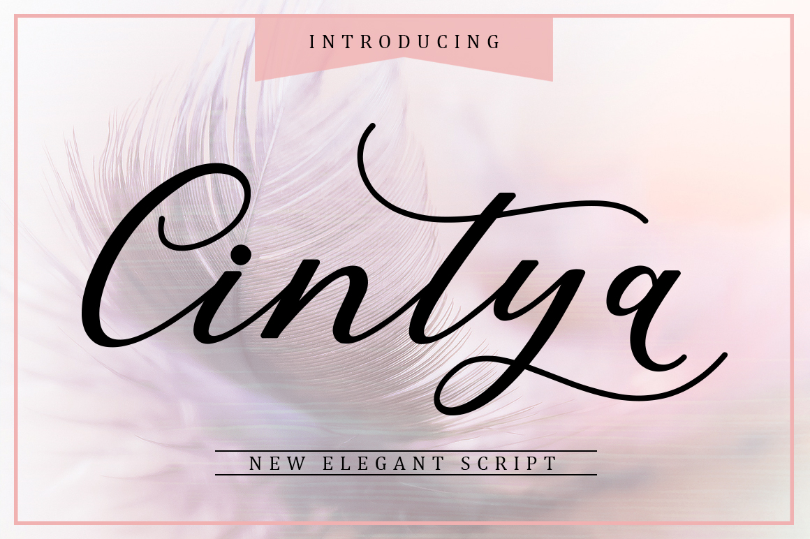 Cintya Font Review: Elevating Promo Campaigns with Modern Script