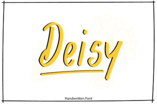 Deisy: A Striking Script Typeface for Editorial Impact
