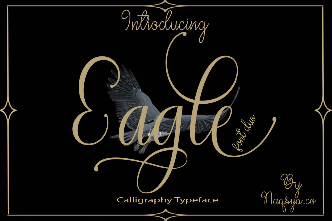 Eagle: The Script Font That Elevates Your Brand Identity