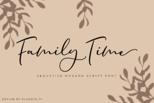 Elevate Your Brand Identity with the Family Time Typeface