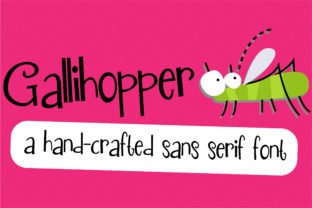 Gallihopper: A Youthful Handwritten Font for Branding
