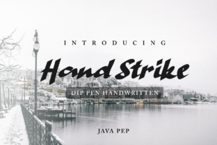Hand Strike: A Bold Typeface for Memorable Branding