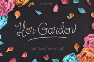 Her Garden: A Handwritten Typeface for Editorial Calm