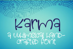Karma Font: A Versatile Handwritten Typeface for Editorial Design