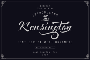 Kenshington: The Retro Typeface for Bold Branding