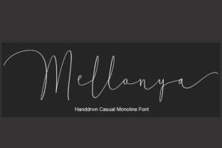 Mellonya Font Review: A Modern Script for Web Headers