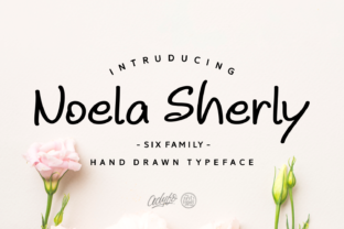 Noela Sherly: The Perfect Hand-Drawn Font for Crafters