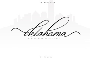 Oklahoma Font Review: A Bold Script for Brand Identity