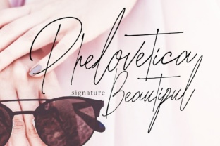 Phelovetica: A Modern Script Font for Elegant Editorial Design