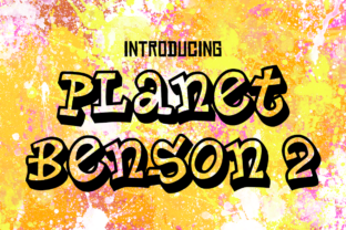 Planet Benson 2: A Street-Style Font for Bold Campaigns