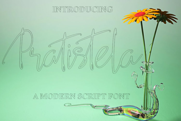 Pratistela Font: Elevate Your Brand with Elegant Script