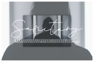 Sanitary Font Review: Elegant Handmade Calligraphy for Brands