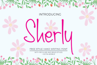 Sherly: The Handwritten Font That Stops the Scroll