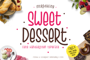 Sweet Dessert: A Playful Script Font for Modern Web Design
