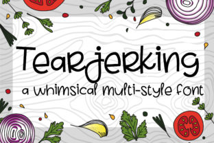 Tearjerking Font: The Perfect Typeface for Handmade Brands