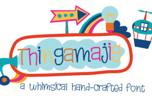 Thingamajig: A Whimsical Typeface for Modern Web Design