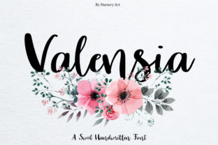 Valensia: A Casual Brush Typeface for Authentic Branding