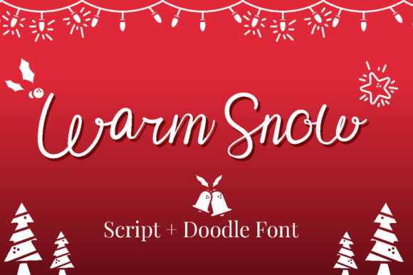 Warm Snow: A Handwritten Font for Cozy Web Design